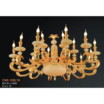 Đèn chùm đồng đá DGR-VR1225/18
