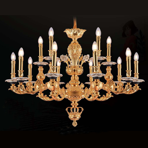 Đèn chùm pha lê nến DGR-VER5517/15