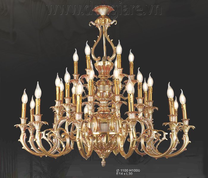 Đèn chùm đồng DGR-SN1019
