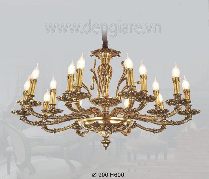Đèn chùm đồng DGR-SN1024