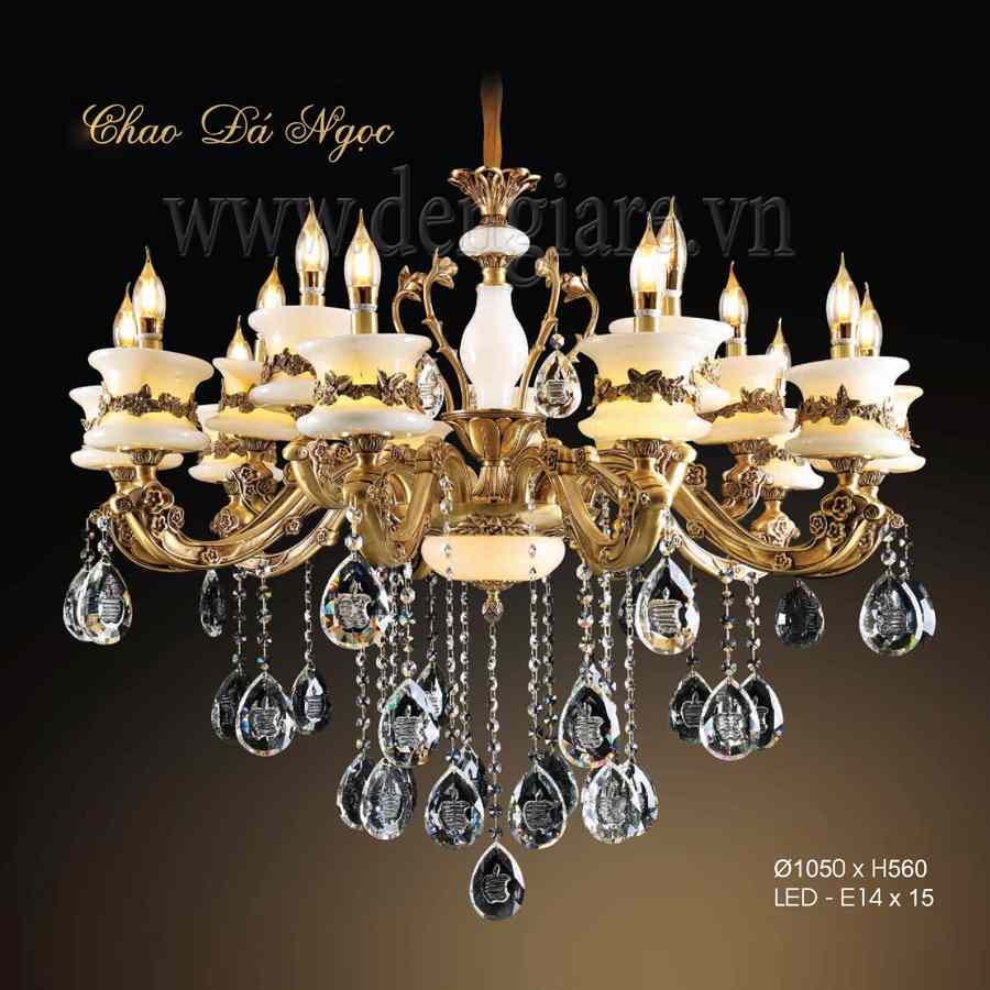 Đèn chùm đồng DGR-VR8068/15