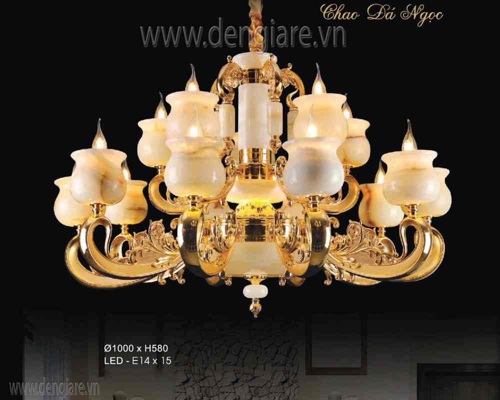 Đèn Chùm Kiểu Châu Âu DGR-VR1925/10+5
