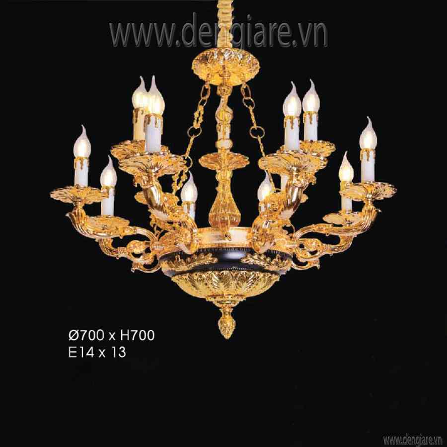 Đèn Chùm Kiểu Châu Âu DGR-VR7309/8+4+1