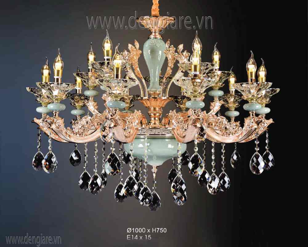 Đèn Chùm Kiểu Châu Âu DGR-VR8106/10+5