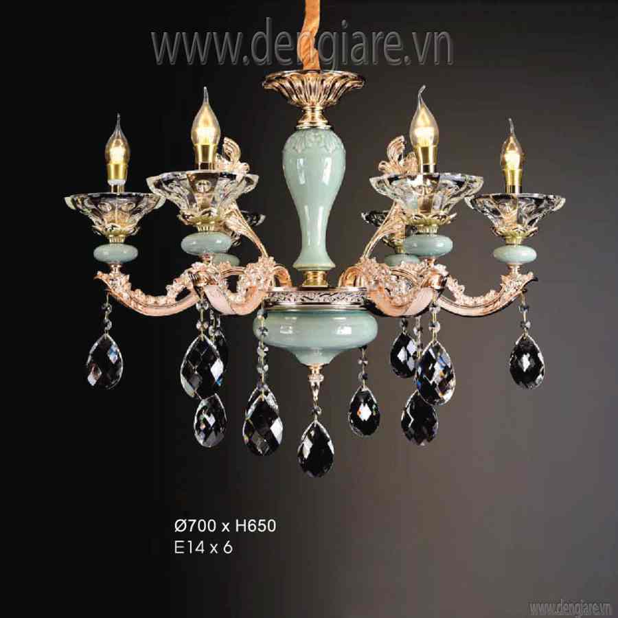 Đèn Chùm Kiểu Châu Âu DGR-VR8106/6