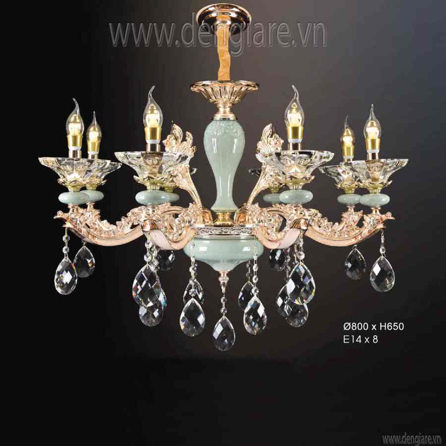 Đèn Chùm Kiểu Châu Âu DGR-VR8106/8