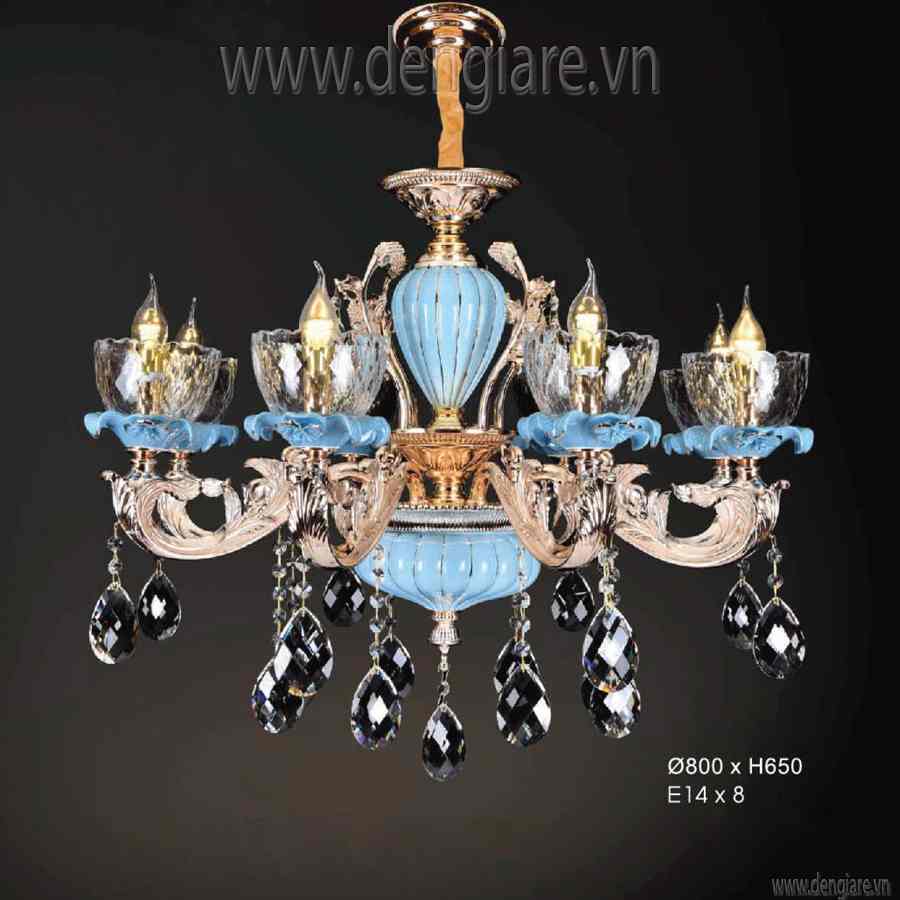 Đèn Chùm Kiểu Châu Âu DGR-VR8108/8