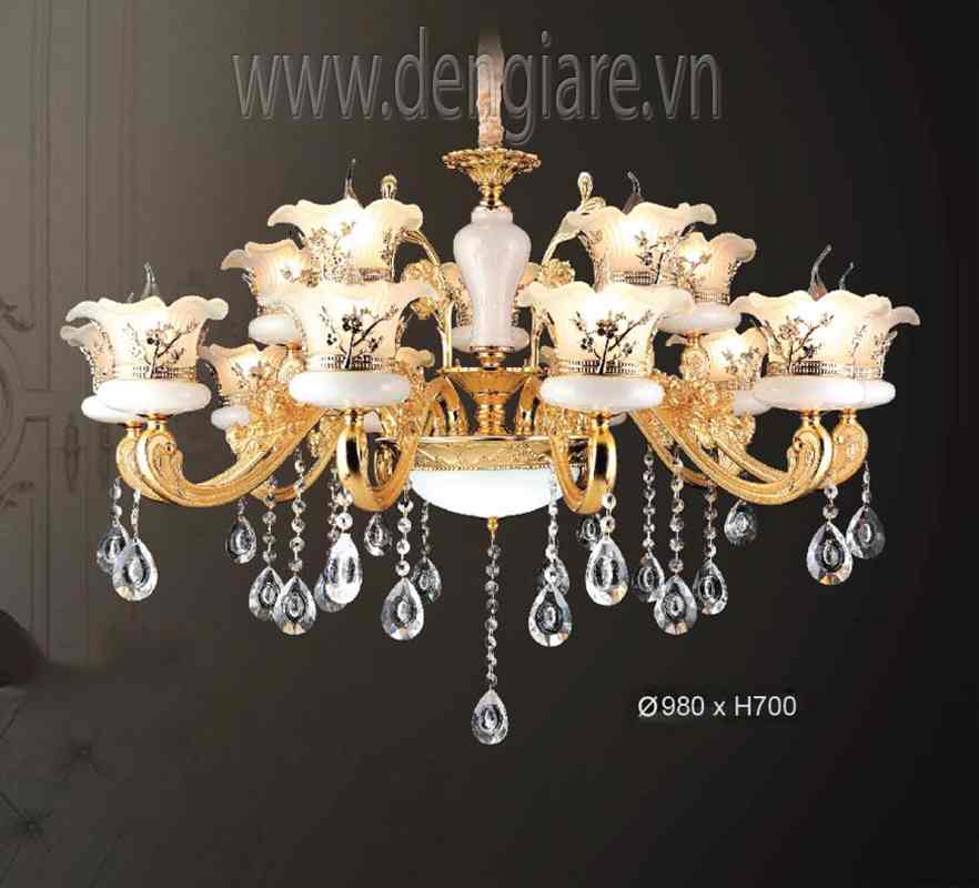 Đèn Chùm Kiểu Châu Âu DGR-VR8801/15 Ø98cm