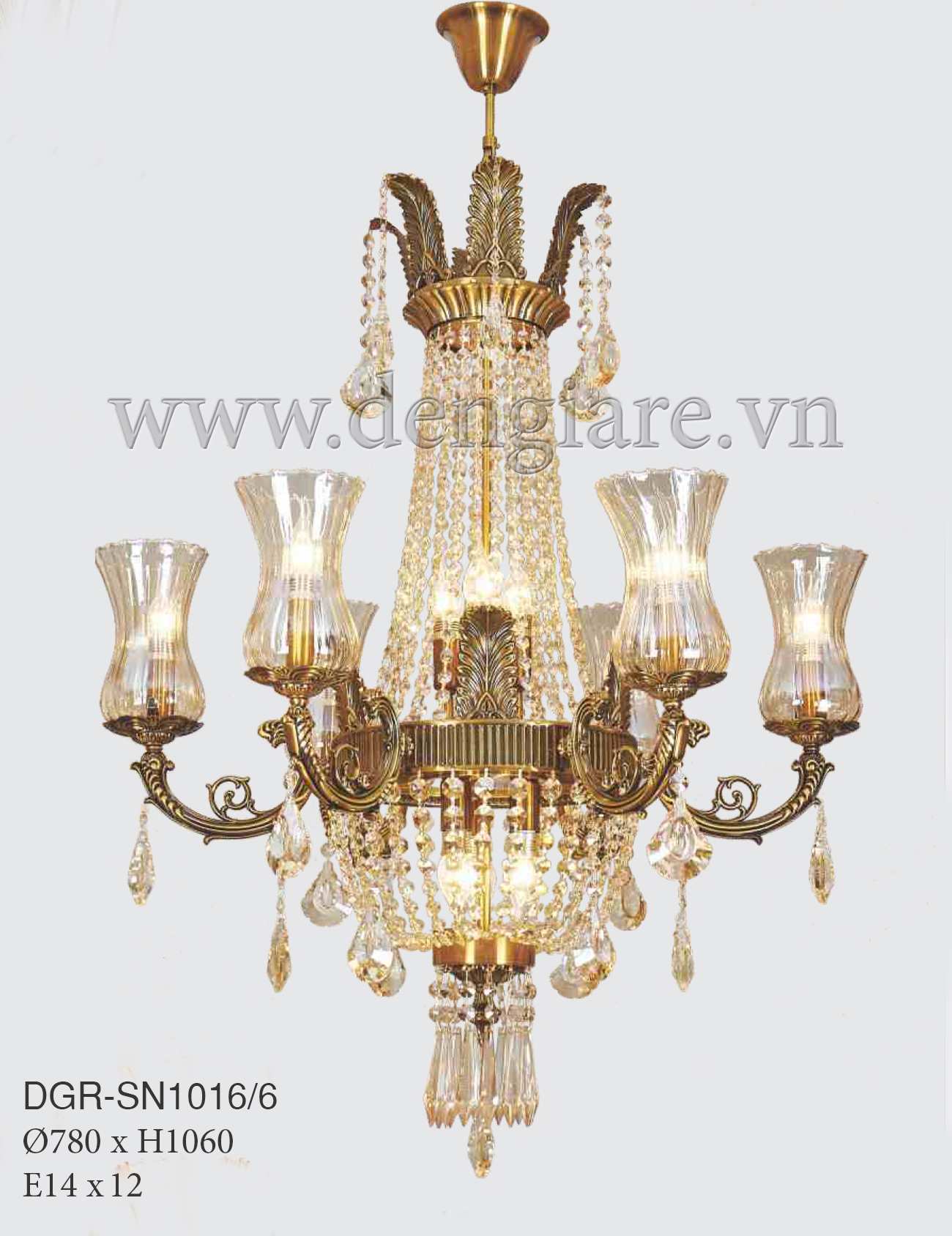 Đèn Chùm Kiểu Châu Âu DGR-SN1012/36