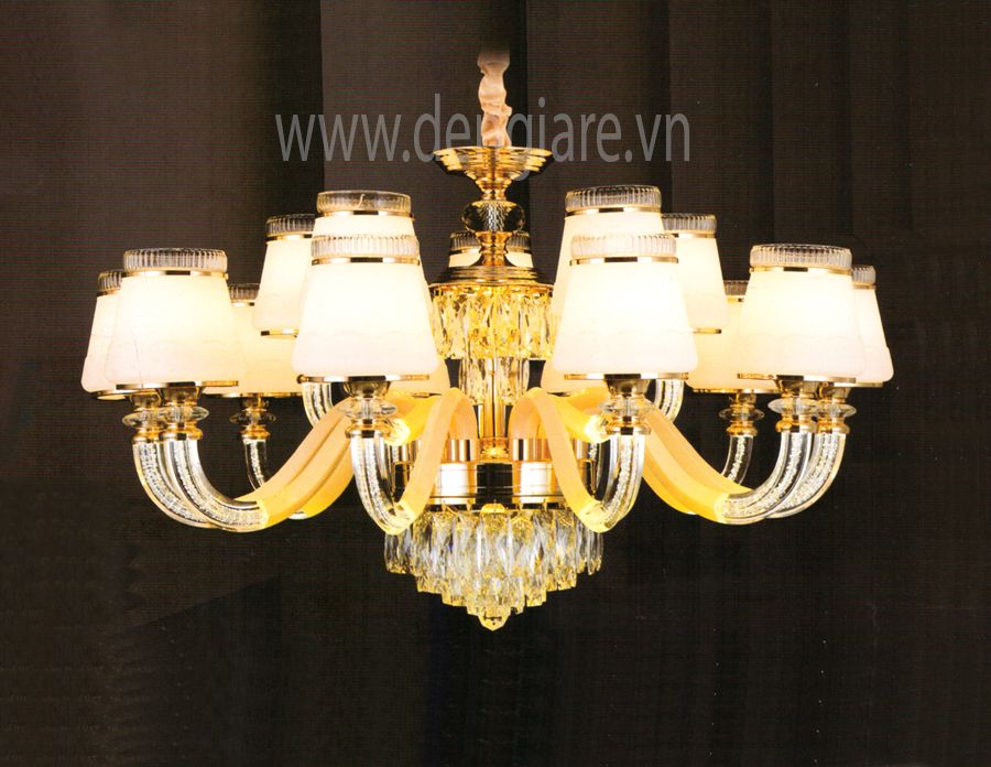Đèn chùm kiểu Châu Âu DGR-ER3014/10+5 Ø100cm