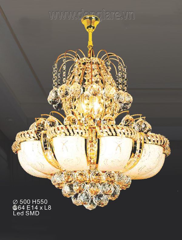Đèn Chùm Pha Lê DGR-SN3013 Ø50cm