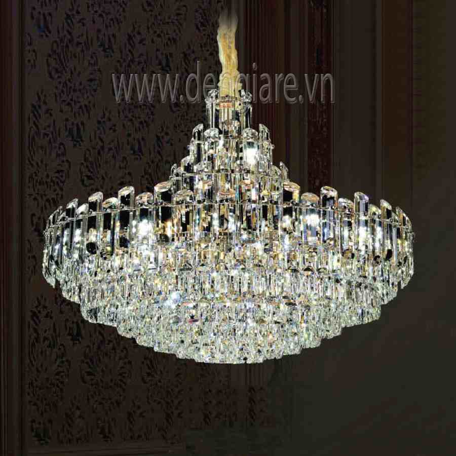 Đèn chùm pha lê DGR-VR88350 Ø80cm