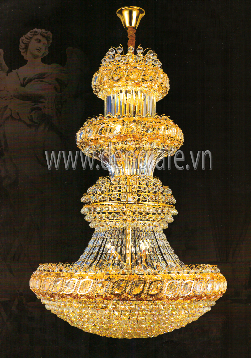 Đèn chùm pha lê DGR-ER2002 Ø120cm