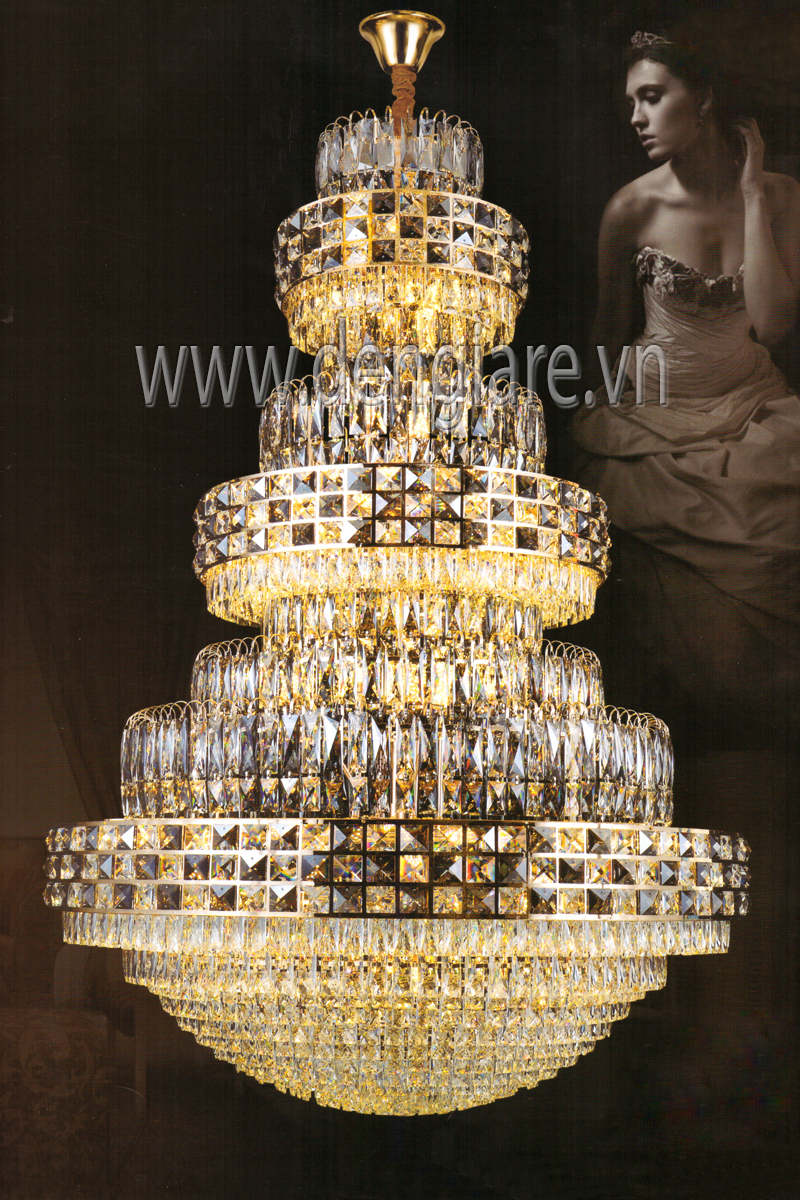 Đèn chùm pha lê DGR-ER2003 Ø120cm