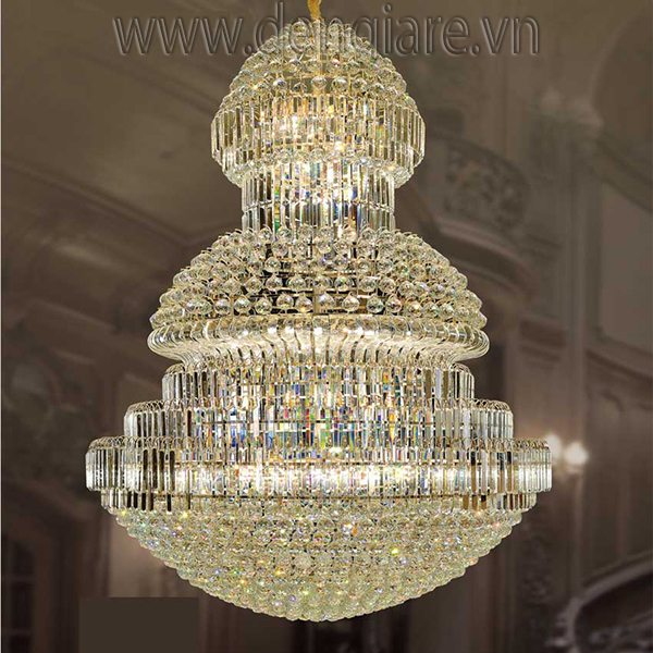 Đèn Chùm Pha Lê DGR-AC28-1 Ø120cm