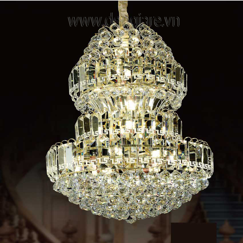 Đèn Chùm Pha Lê DGR-AC28-6 Ø60cm