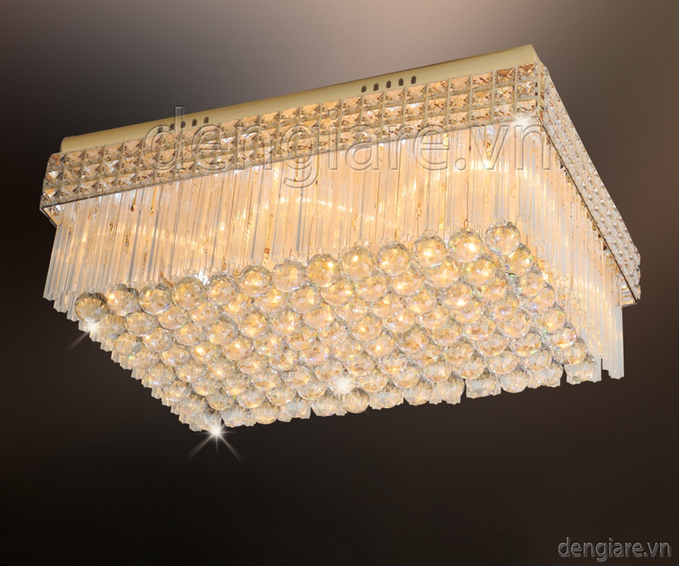 Đèn mâm pha lê DGR-SN3070 (45 X 65)cm