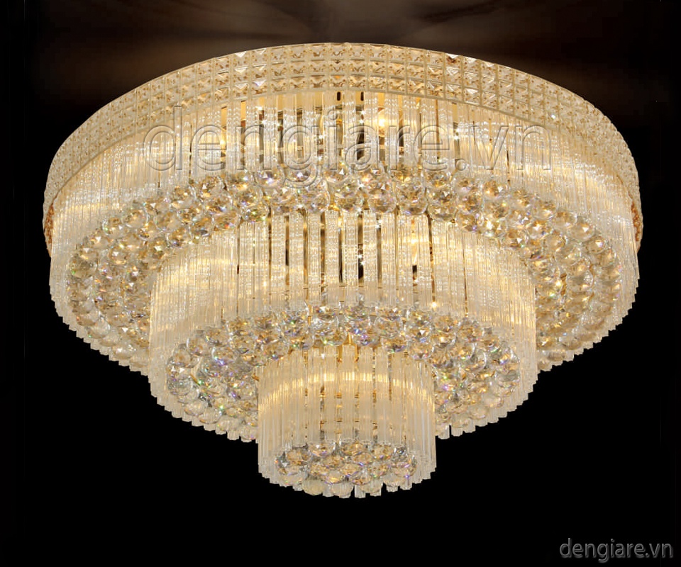 Đèn mâm pha lê DGR-SN4010 Ø100cm