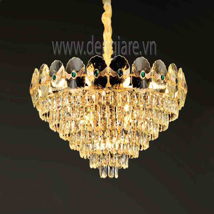 Đèn chùm pha lê DGR-VR6062 Ø80cm