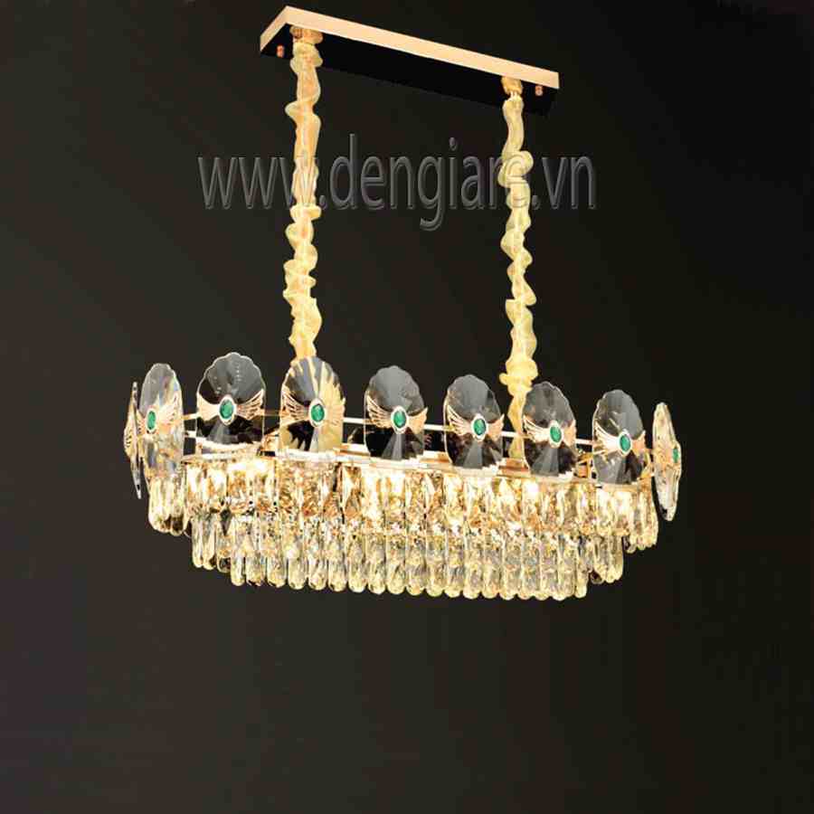 Đèn thả pha lê DGR-VR6062C (90 x 30cm)