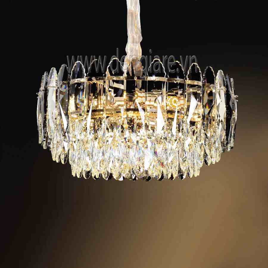 Đèn chùm pha lê DGR-VR7508 Ø80cm