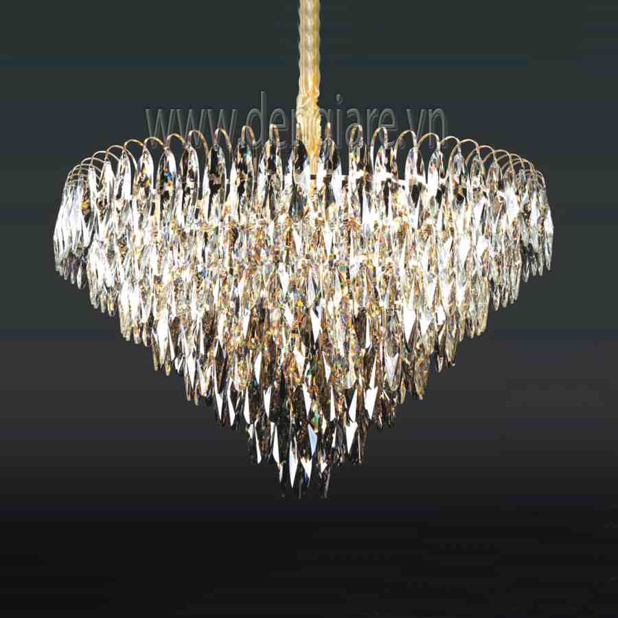 Đèn chùm pha lê DGR-VR8173 Ø80cm