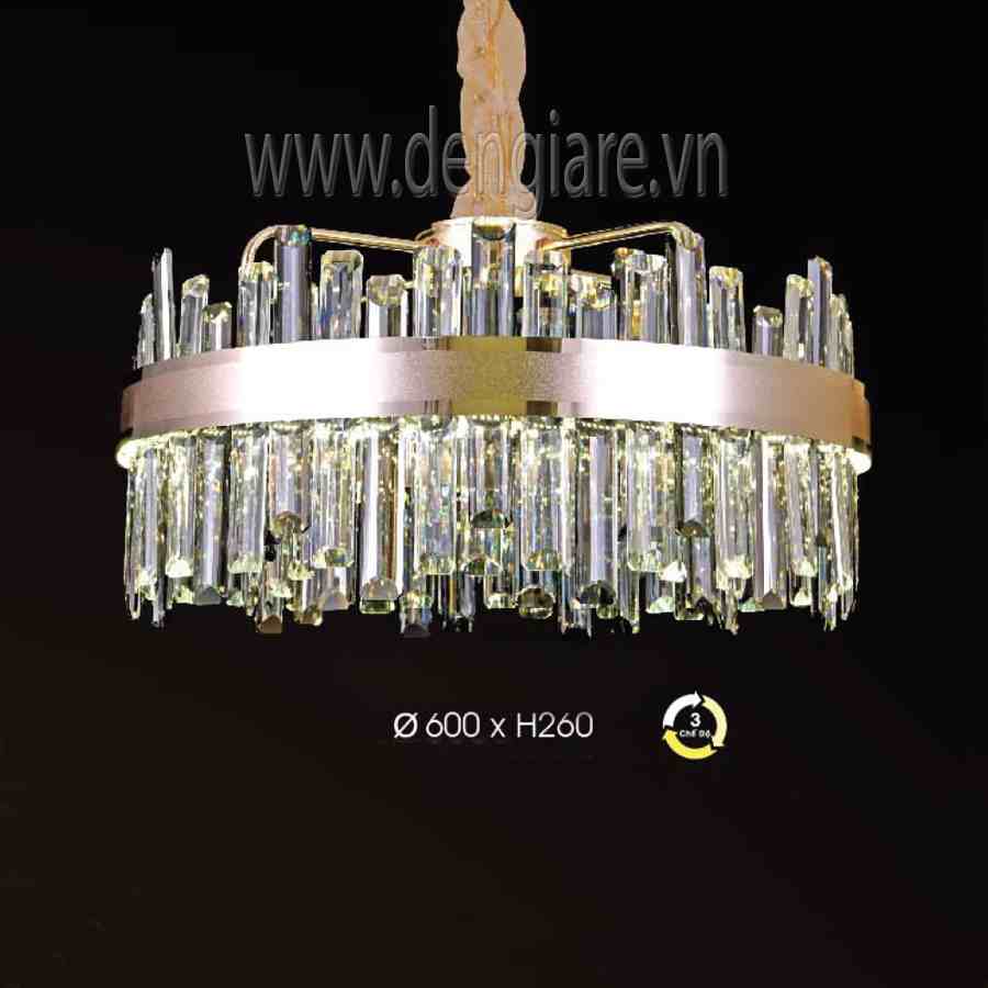 Đèn chùm pha lê DGR-VR8579 Ø60cm