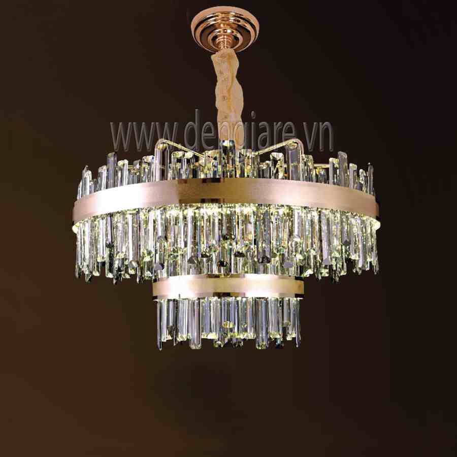 Đèn chùm pha lê DGR-VR8579B Ø80cm