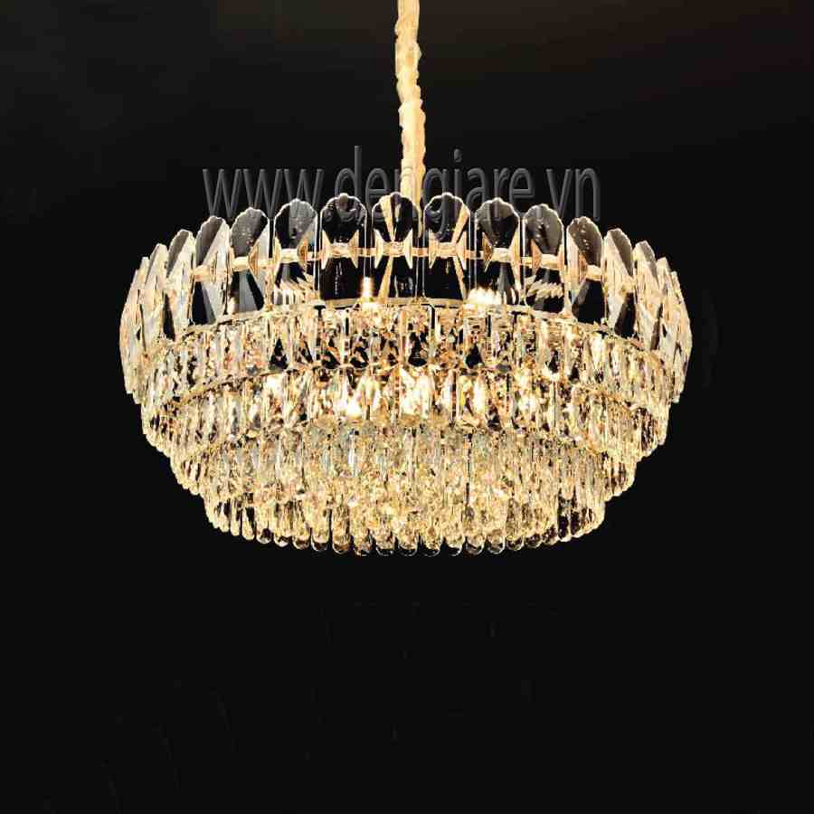 Đèn chùm pha lê DGR-VR8680 Ø80cm