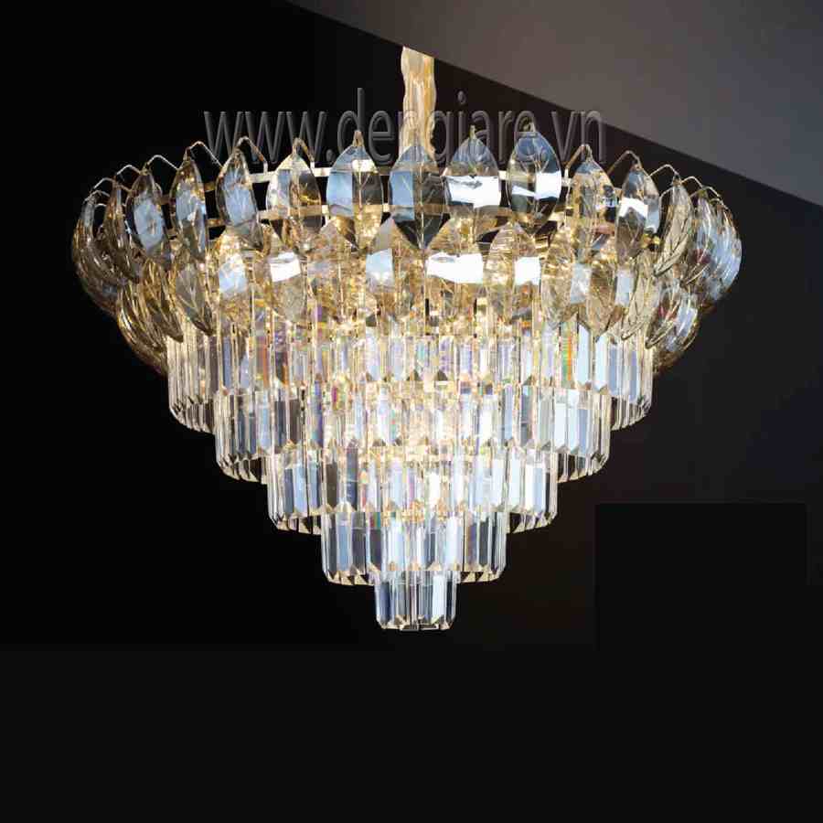 Đèn chùm pha lê DGR-VR86878 Ø80cm