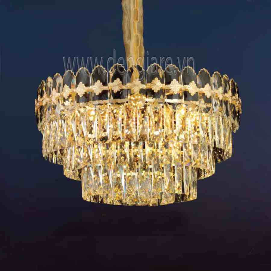 Đèn chùm pha lê DGR-VR8728 Ø60cm