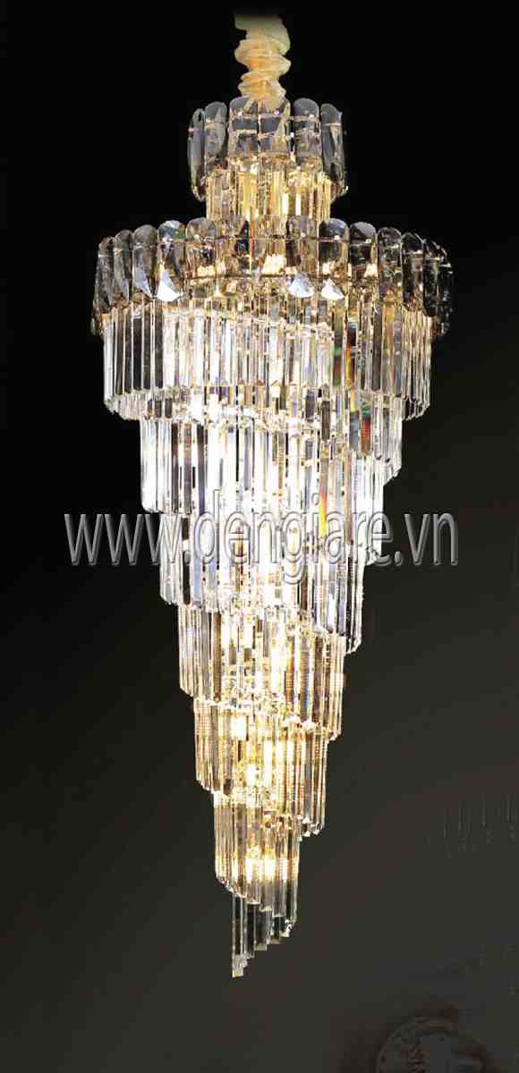 Đèn chùm thả pha lê DGR-VR88173 Ø65cm