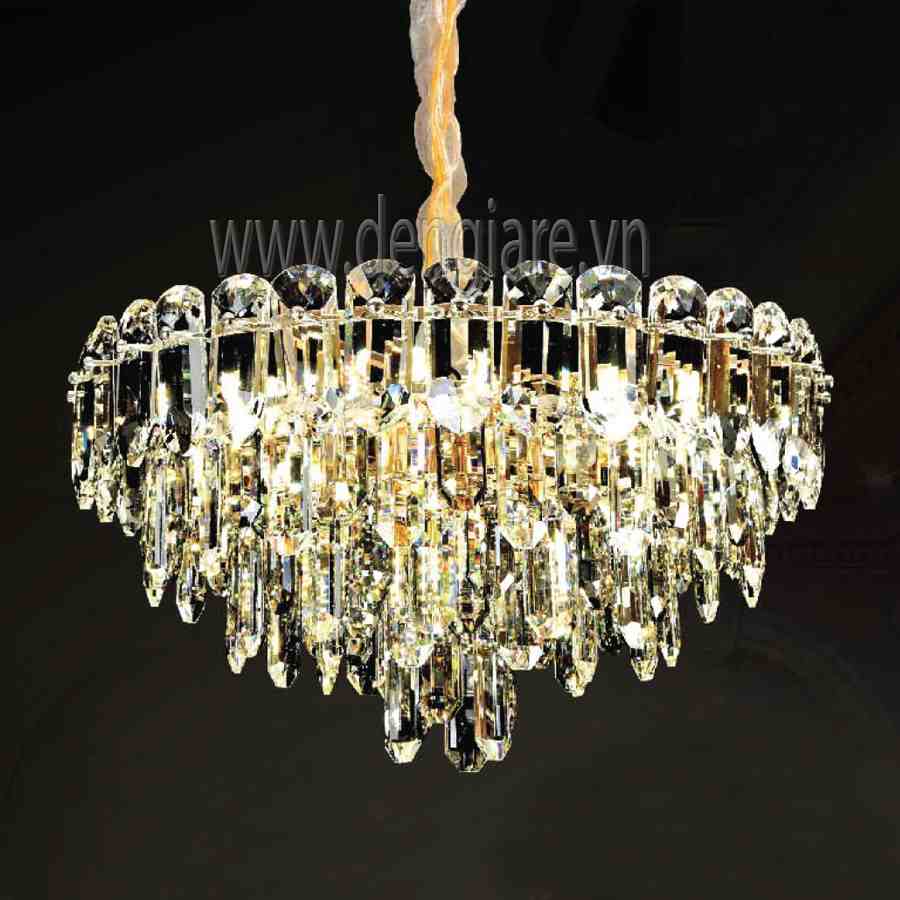 Đèn chùm pha lê DGR-VR8853 Ø60cm