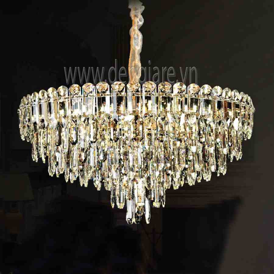 Đèn chùm pha lê DGR-VR8853 Ø80cm