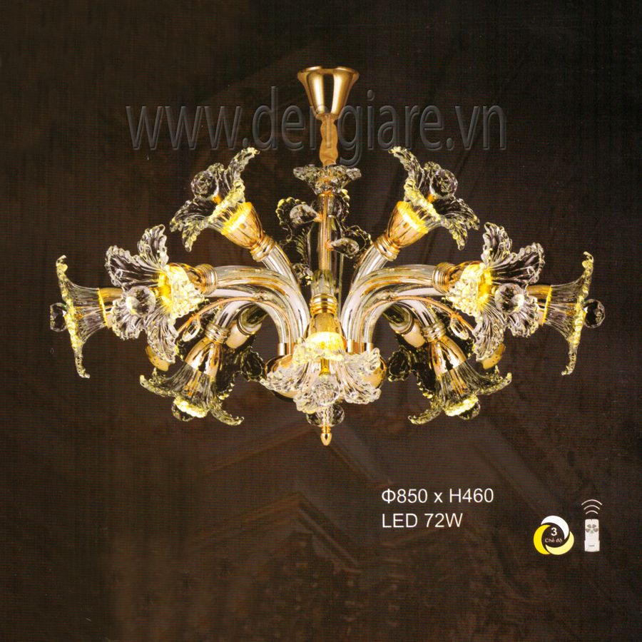Đèn chùm hiện đại DGR-ER3002/12+3 Ø85cm