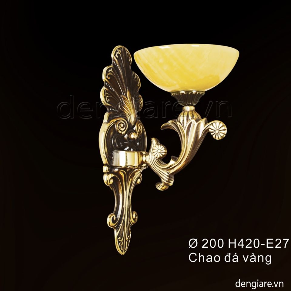 Đèn vách đồng đá DGR-SN3086/1