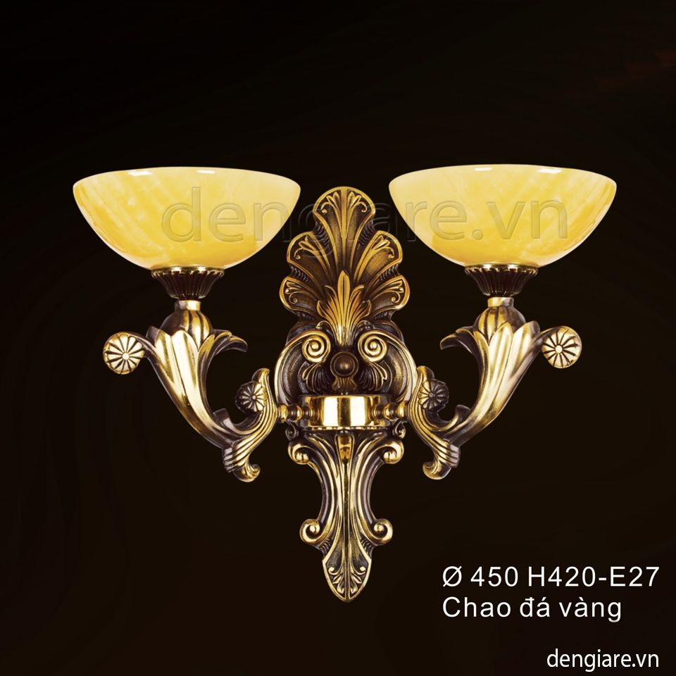 Đèn vách đồng đá DGR-SN3087/2
