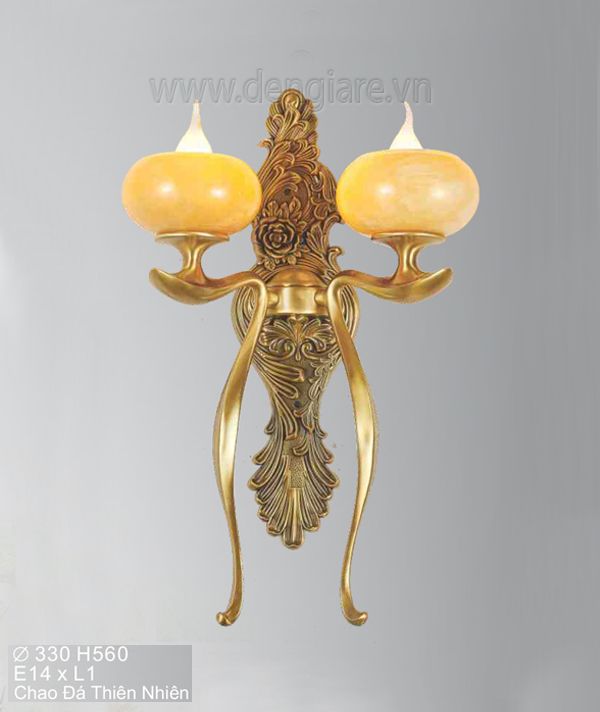 Đèn vách đồng đá DGR-SN9021
