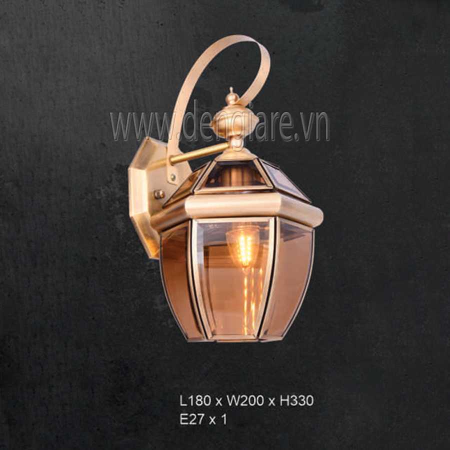 Đèn vách đồng ngoài trời DGR-HF6001