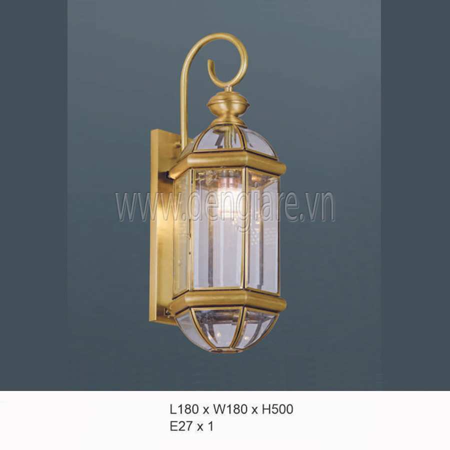 Đèn vách đồng ngoài trời DGR-HF6007M