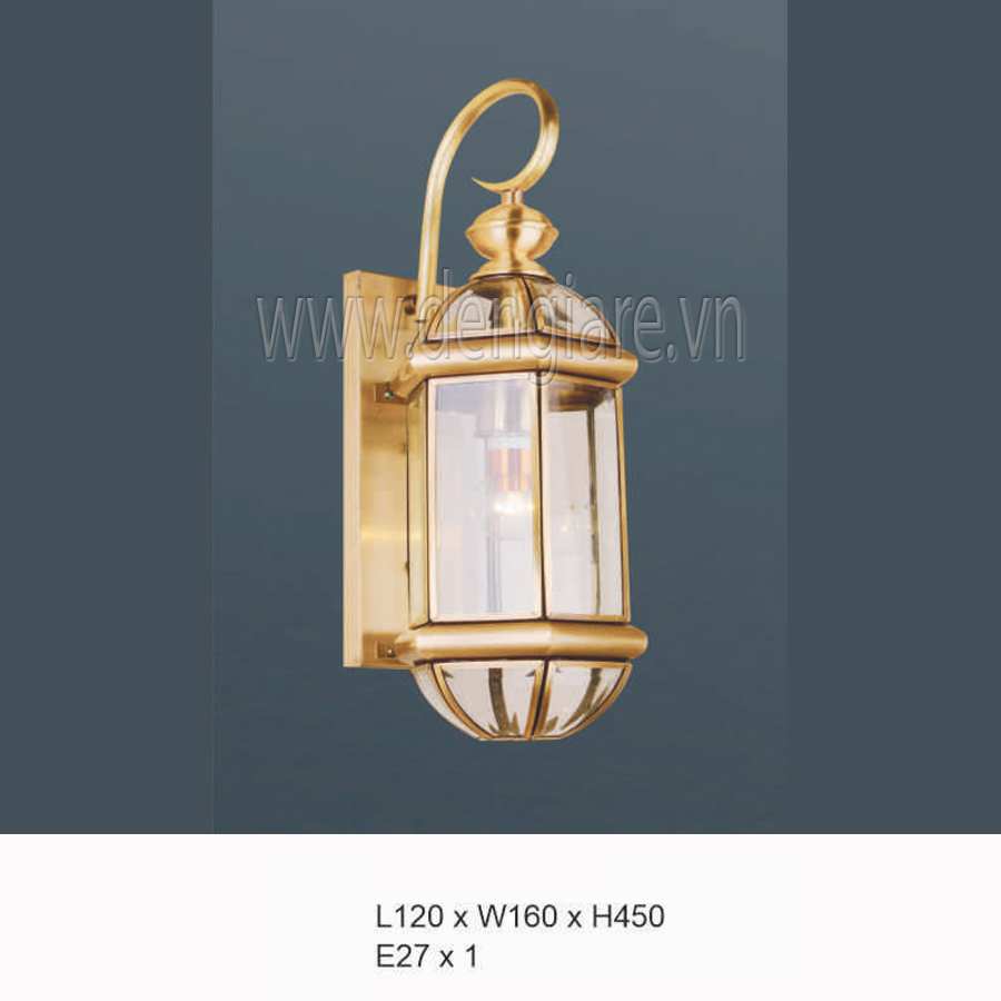 Đèn vách đồng ngoài trời DGR-HF6007S