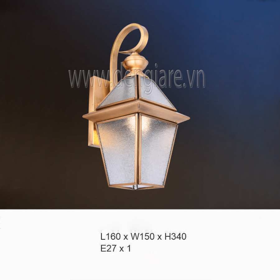 Đèn vách đồng ngoài trời DGR-HF6023