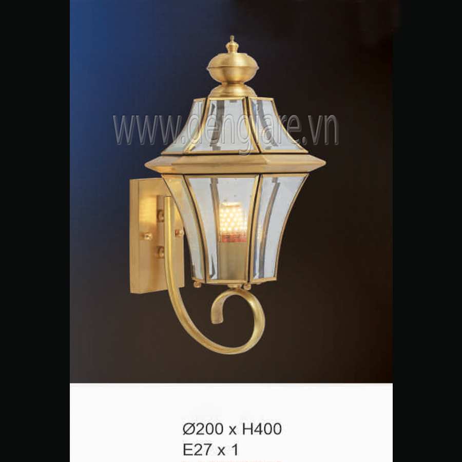 Đèn vách đồng ngoài trời DGR-HF6032