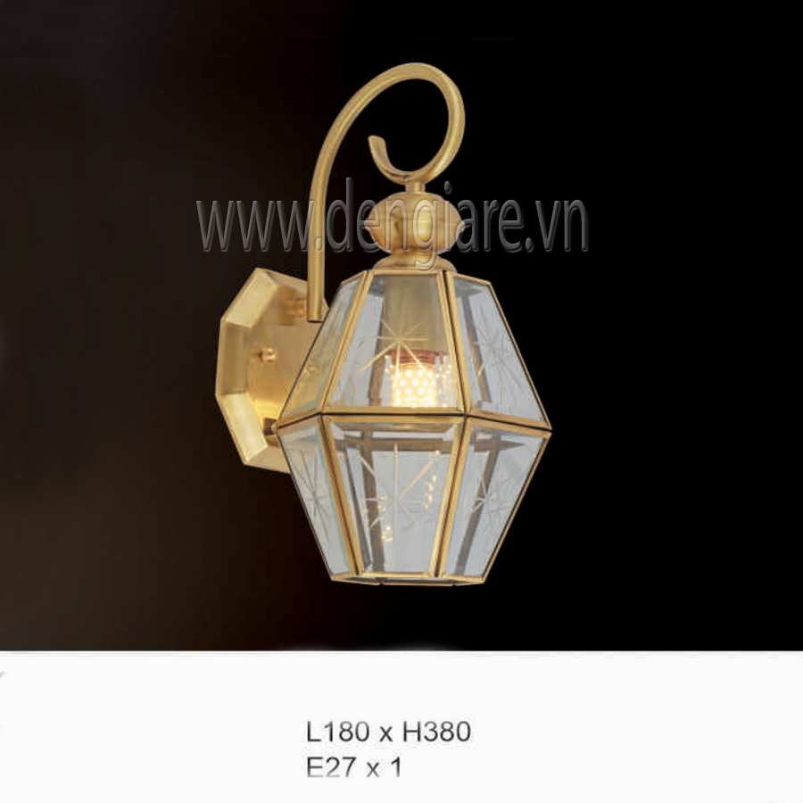 Đèn vách đồng ngoài trời DGR-HF6035