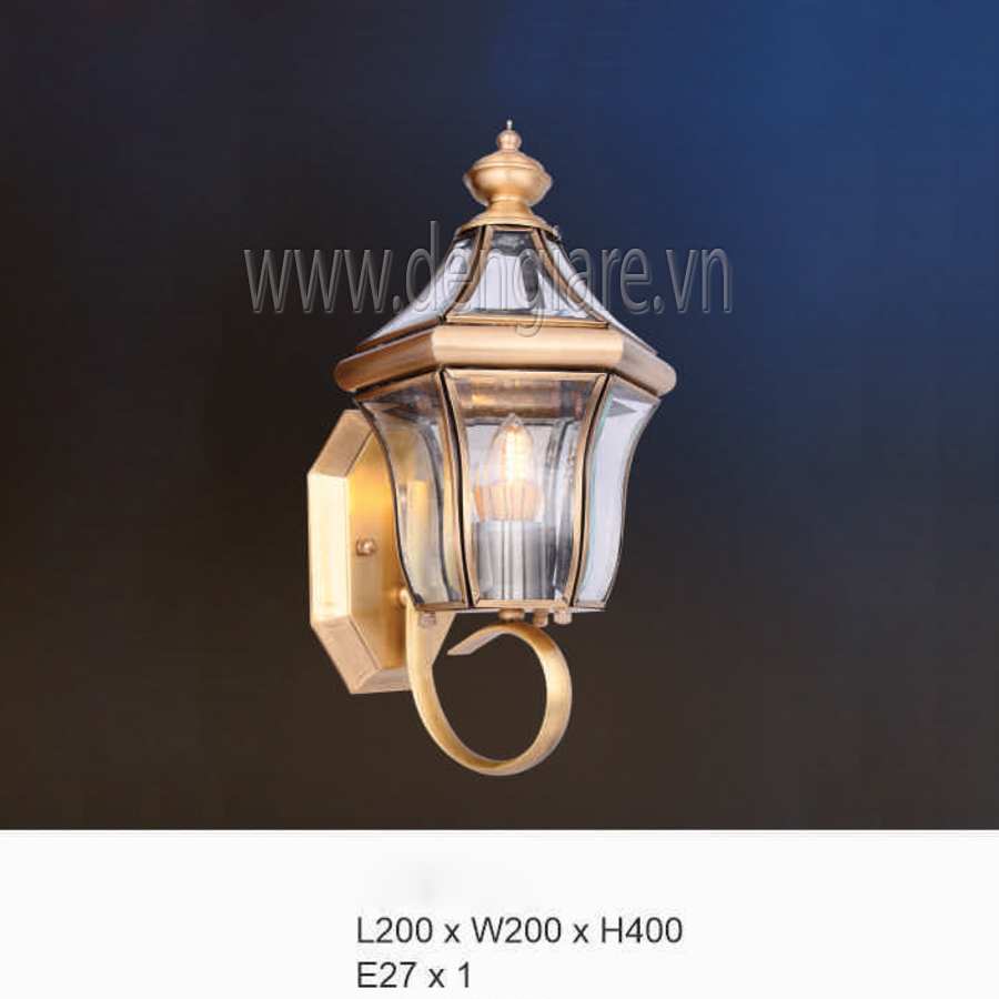 Đèn vách đồng ngoài trời DGR-HF6052