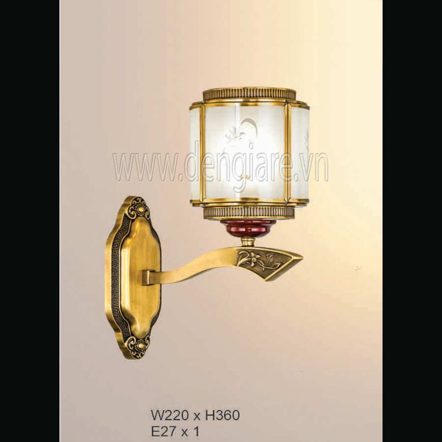 Đèn vách đồng ngoài trời DGR-HF6205
