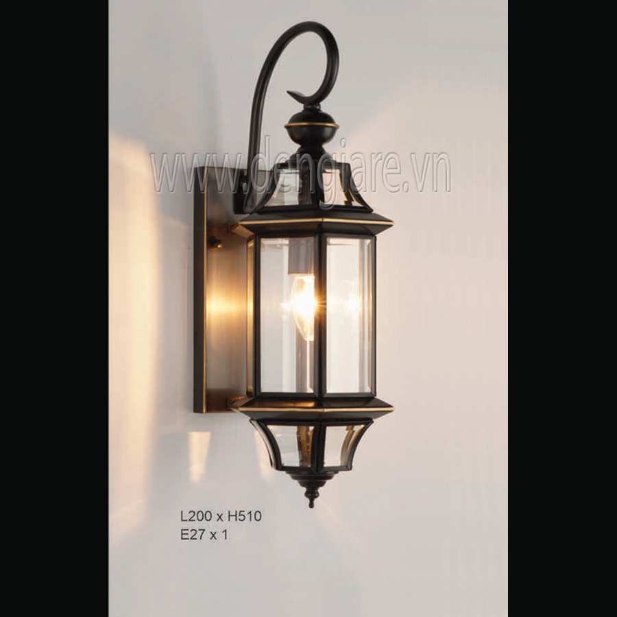 Đèn vách đồng ngoài trời DGR-HF6208