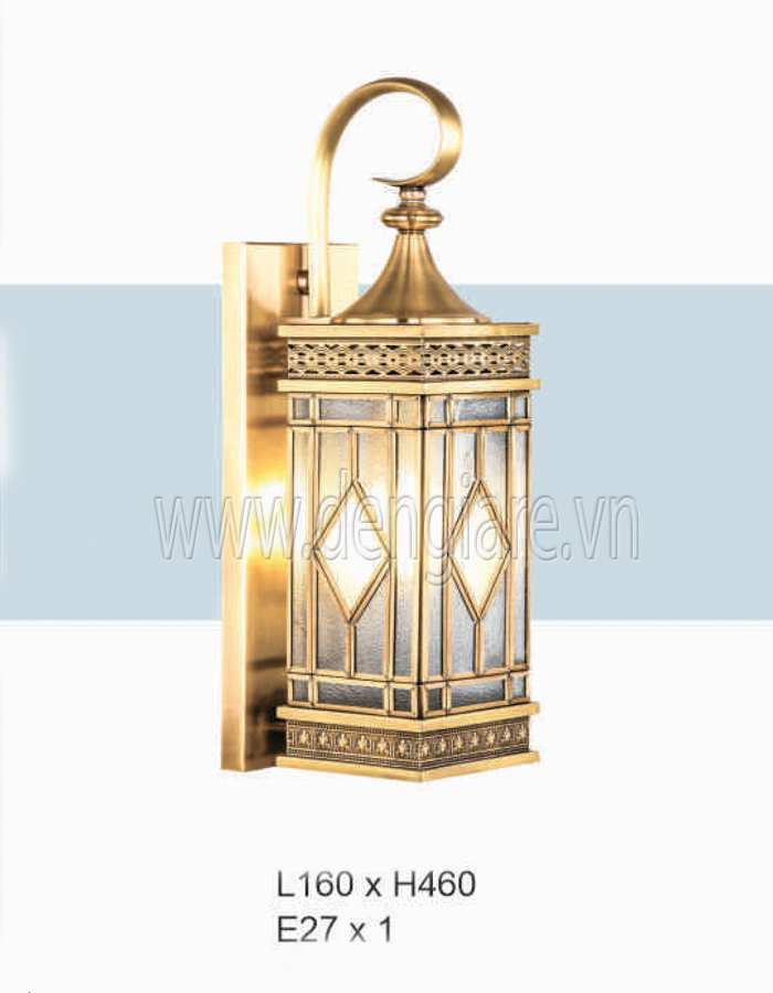 Đèn vách đồng ngoài trời DGR-HF6209