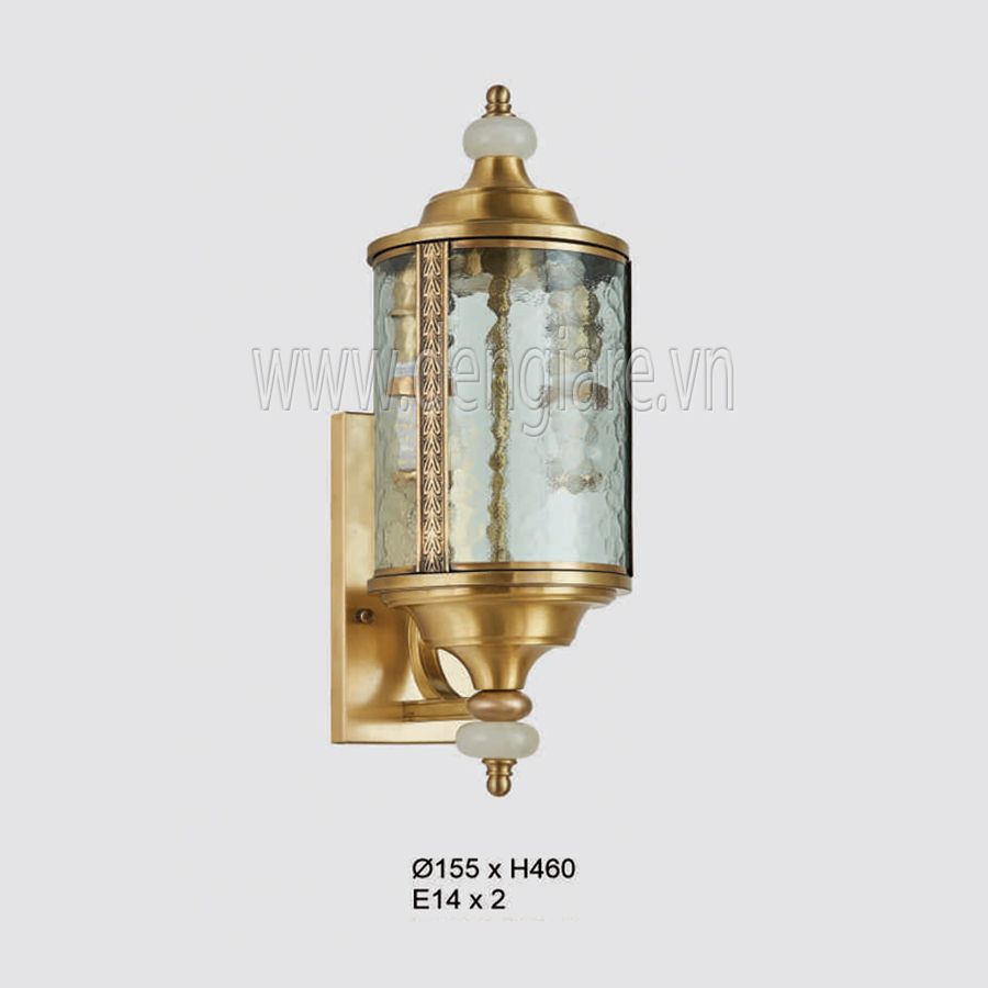 Đèn vách đồng ngoài trời DGR-HF6212