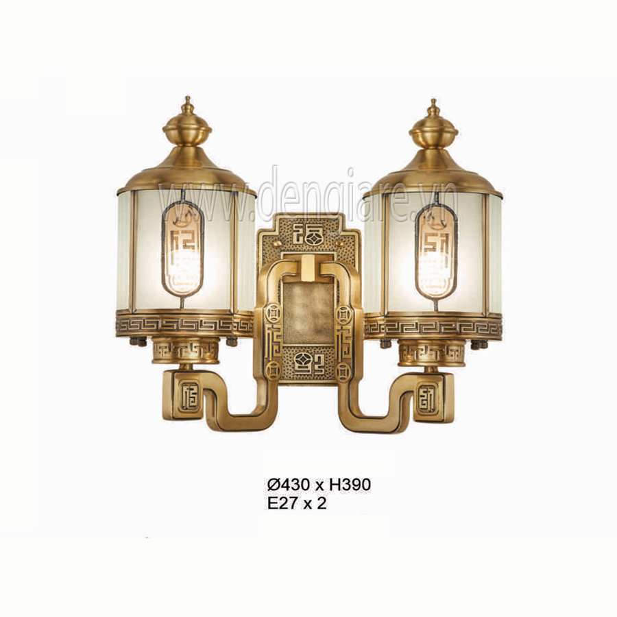 Đèn vách đồng ngoài trời DGR-HF6213/2